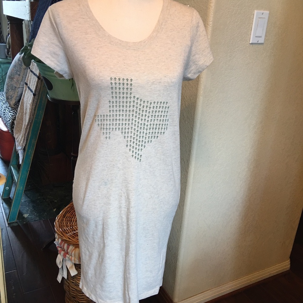 Long Texas T-shirt dress